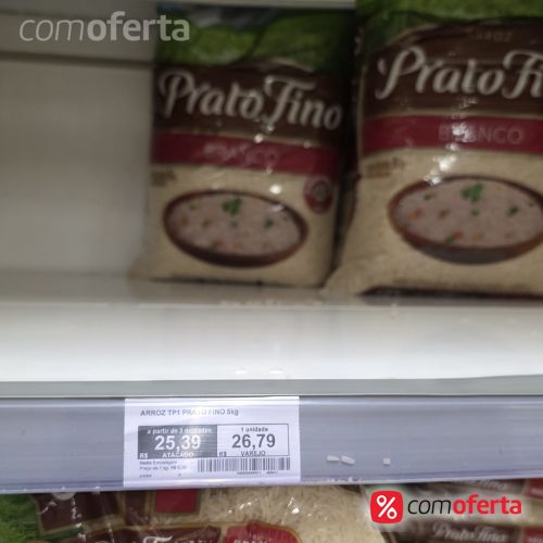 Arroz Branco Prato Fino Tipo 1 - 5kg