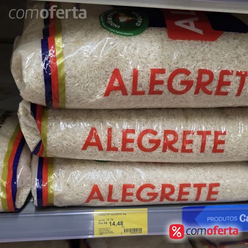 Arroz Branco Alegrete Tipo 1- 5kg