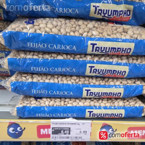 Feijão Carioca Tryumpho 1kg