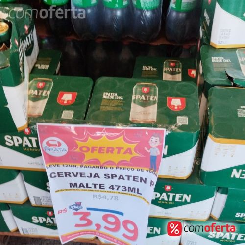 Cerveja Spaten Puro Malte Munich 473ml - Latão