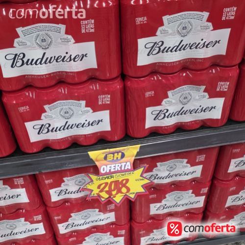 Cerveja Budweiser 473ml - Latão