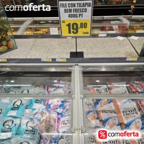 Filé de Tilápia Bem Fresco Cong 400g