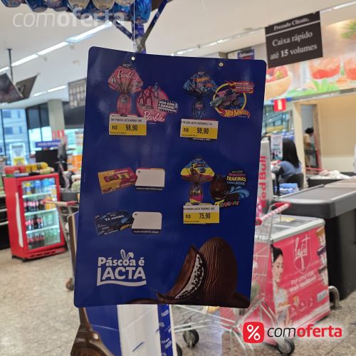 Ovo de Páscoa Lacta Barbie 166g