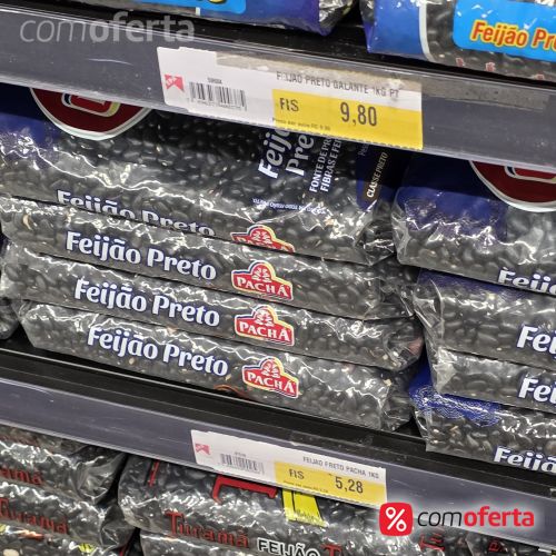 Feijão Preto Pachá 1kg