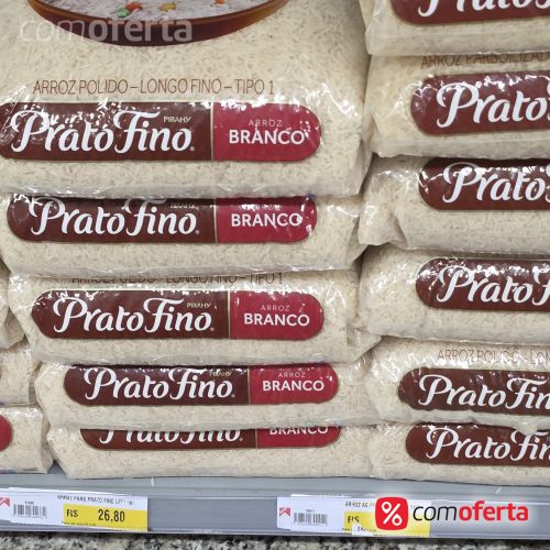 Arroz Branco Prato Fino Tipo 1 - 5kg