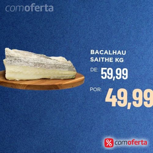 Bacalhau Saithe Peça ou Pedaço kg