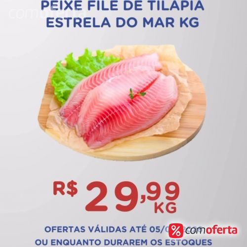 Peixe - Filé de Tilápia - Kg