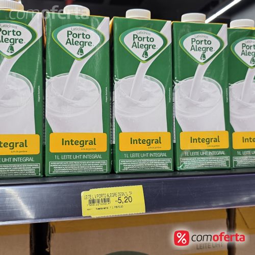 Leite Integral Porto Alegre 1 litro