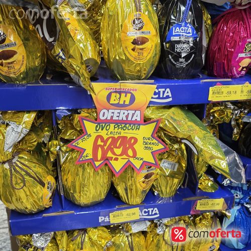 Ovo de Páscoa Ouro Branco Lacta - 359g
