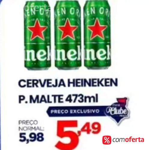 Cerveja Heineken 473ml - Latão