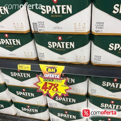 Cerveja Spaten Puro Malte Munich 473ml - Latão
