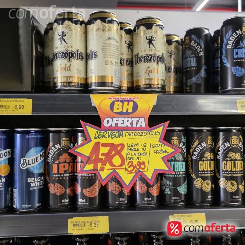 Cerveja Therezópolis Gold 473ml