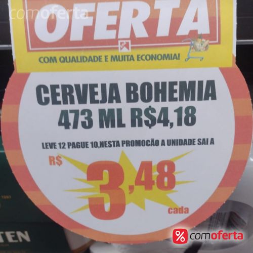 Cerveja Bohemia 473ml - Latão