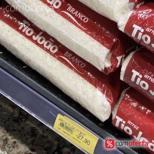 Arroz Branco Tio João Tipo 1 - 5kg