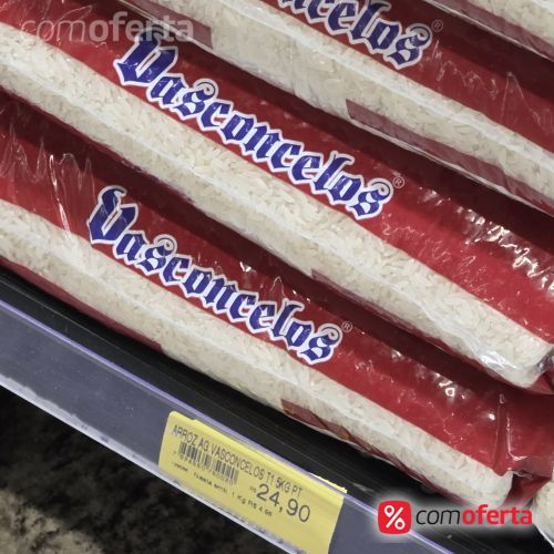 Arroz Branco Vasconcelos Tipo1 - 5Kg