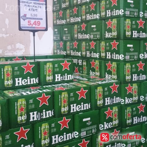 Cerveja Heineken 473ml - Latão