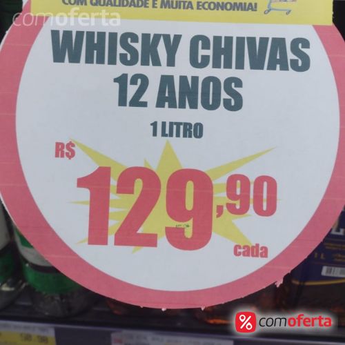Whisky Chivas Regal 12 Anos - 1l