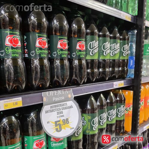 Refrigerante Antarctica Guaraná Zero 2l Pet