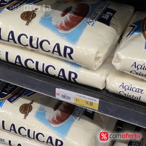 Açúcar Cristal Laçucar 5Kg