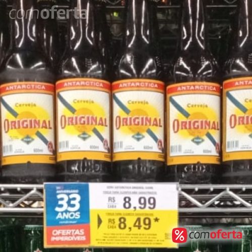 Cerveja Antarctica Original 600ml