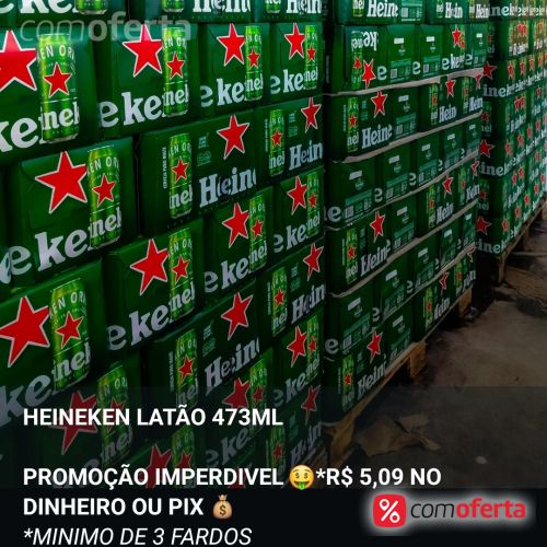 Cerveja Heineken 473ml - Latão