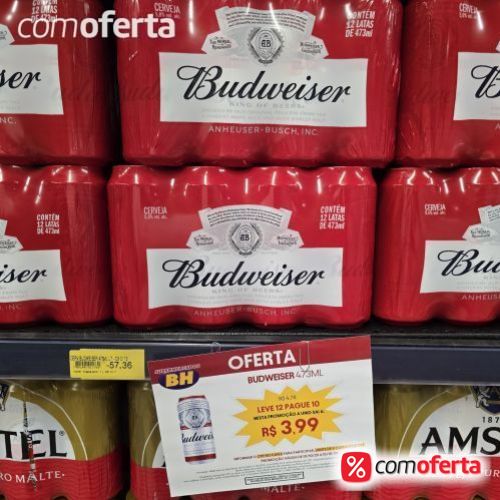 Cerveja Budweiser 473ml - Latão