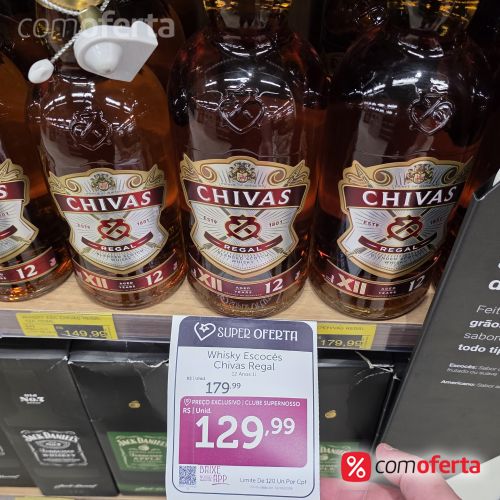 Whisky Chivas Regal 12 Anos - 1l