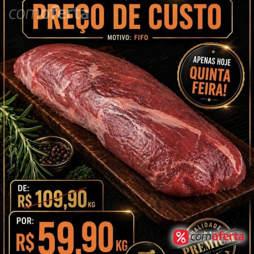 Filé Mignon Bovino Sem Cordão kg