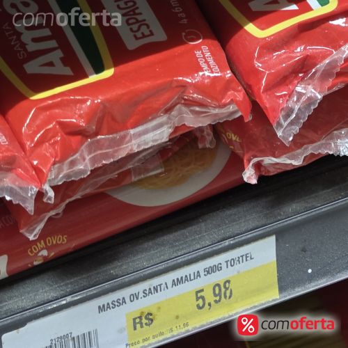 Massa Com Ovos Santa Amália 500g