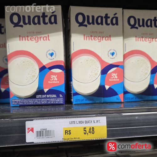 Leite Integral Quatá 1l