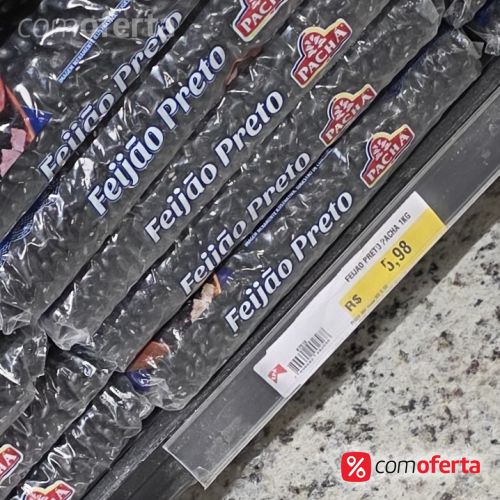Feijão Preto Pachá 1kg