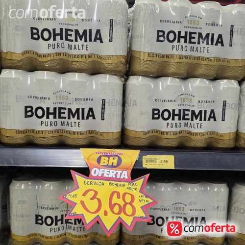 Cerveja Bohemia 473ml - Latão