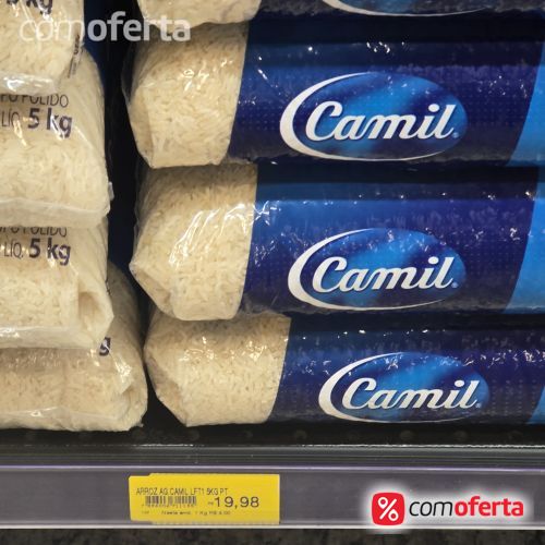 Arroz Branco Camil Tipo 1- 5kg