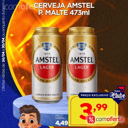 Cerveja Amstel Lager 473ml - Latão