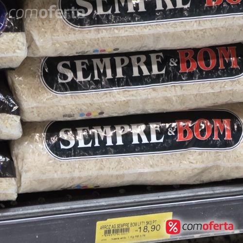 Arroz Branco Sempre Bom Tipo 1 -  5Kg