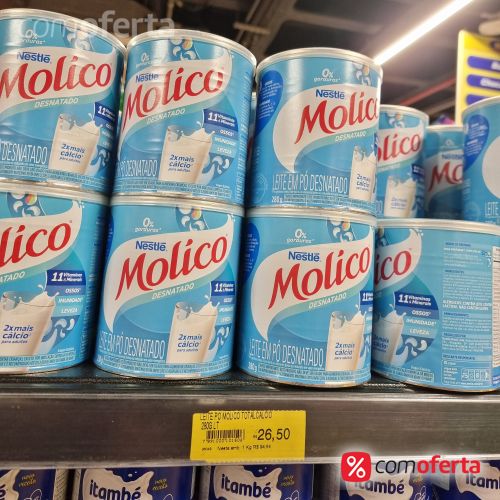 Leite Em Pó Desnatado Molico 280g