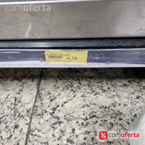 Sal Refinado Cisne 1kg