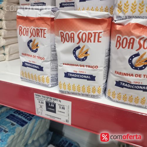 Farinha de Trigo Boa Sorte 1kg