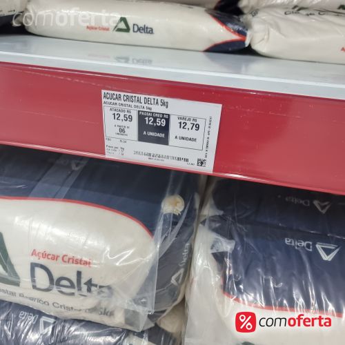 Açúcar Cristal Delta 5kg