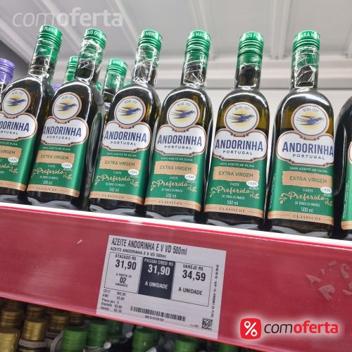 Azeite Português de Oliva Andorinha Extra Virgem 500ml