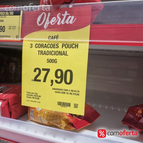 Café 3 Corações 500g