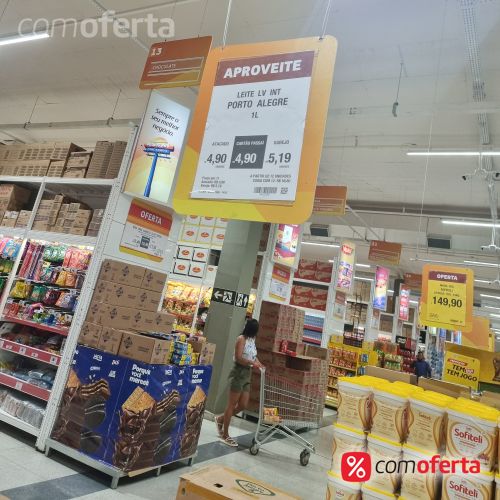 Leite Integral Porto Alegre 1 litro