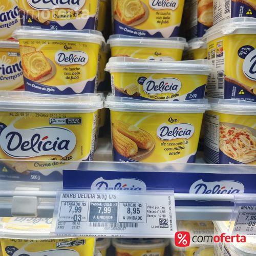 Margarina Delícia 500g