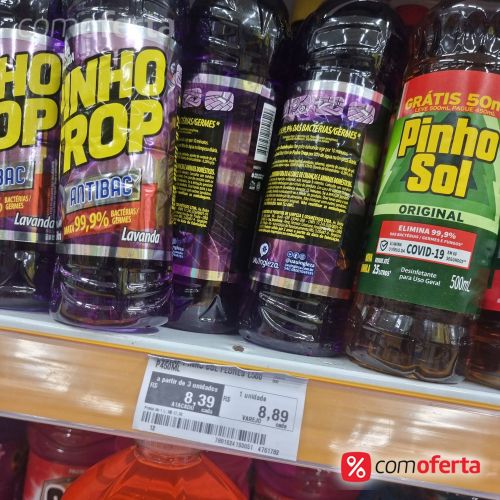 Desinfetante Pinho Sol 500ml