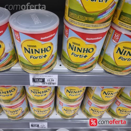 Composto Lácteo Nestlé Integral Instantâneo NINHO Forti+ 380g