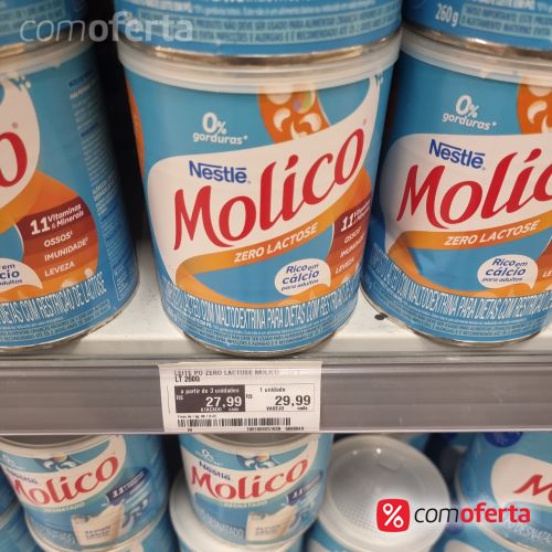 Leite Em Pó Desnatado Molico 280g