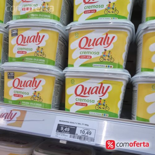Margarina Qualy Com Sal 500g