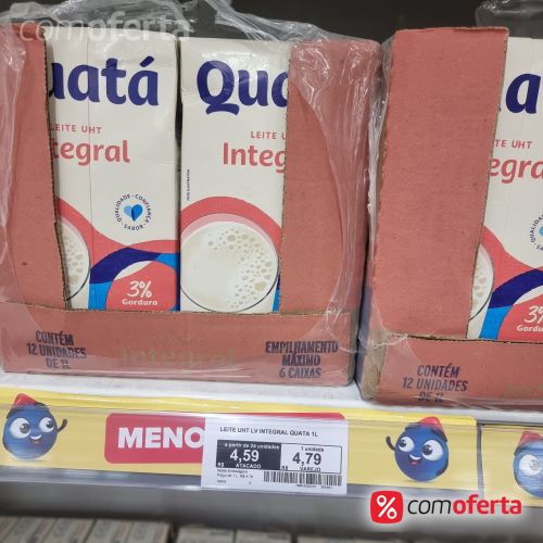 Leite Integral Quatá 1l
