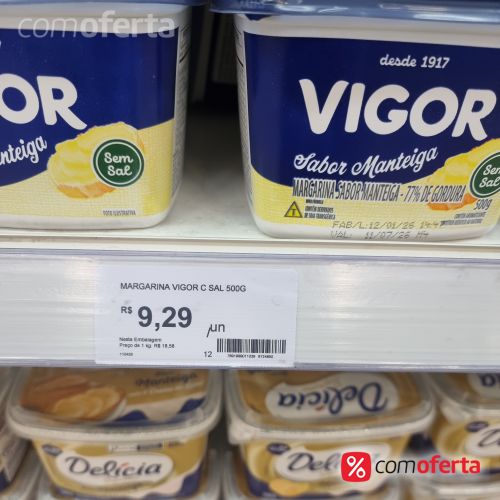 Margarina Vigor 500g