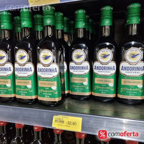 Azeite Português de Oliva Andorinha Extra Virgem 500ml